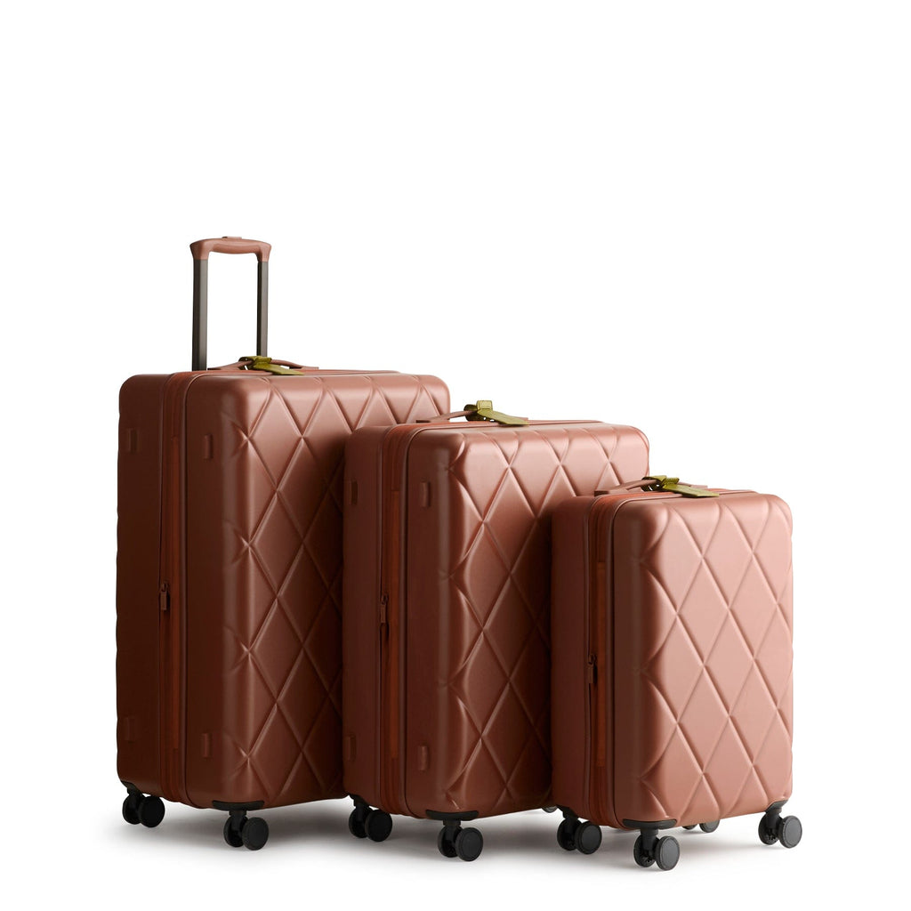 Nested 3 Pc. Luggage Set in Cinnamon