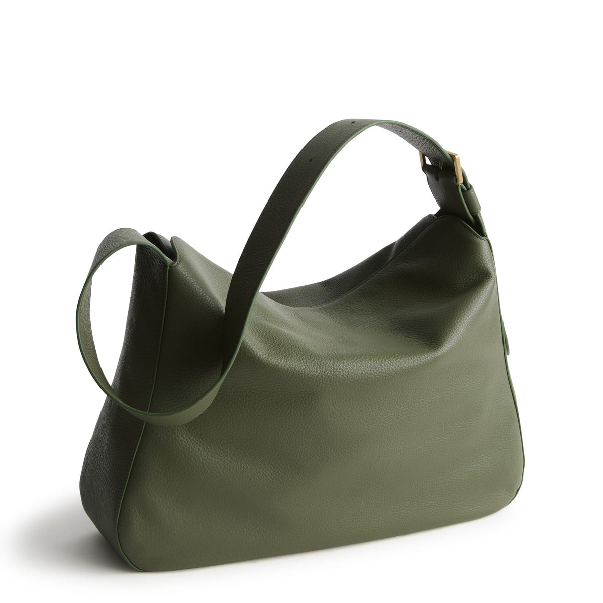 Tifton Hobo Shoulder Tote in Bronze Green