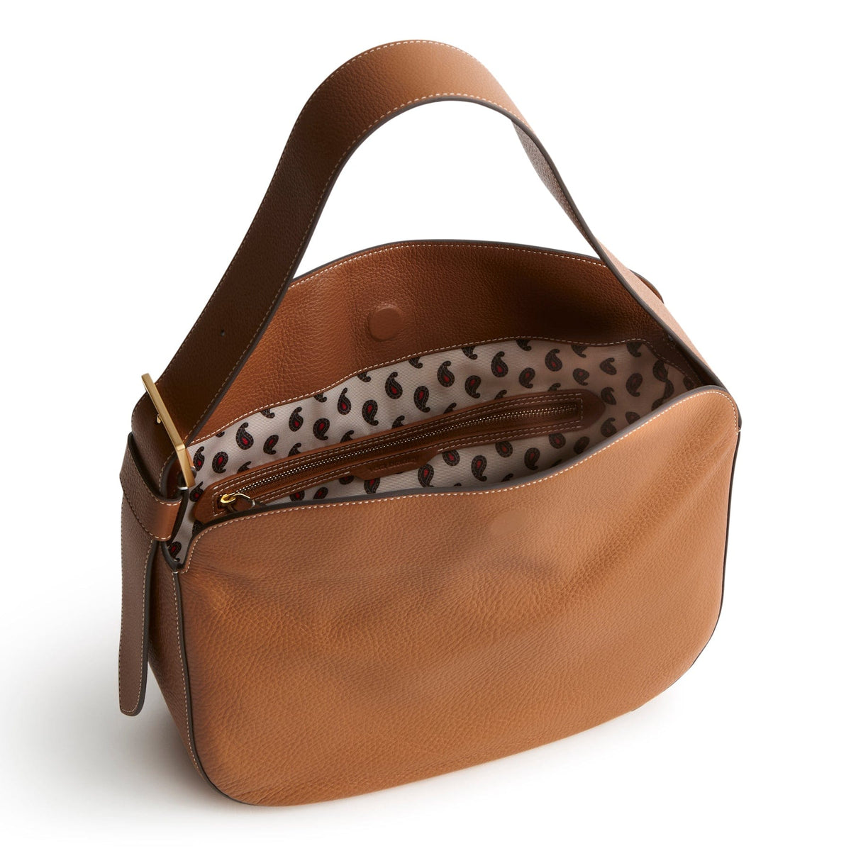 Tifton Shoulder Bag Purse in Roasted Pecan