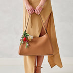 Frazier Shoulder Bag Purse in Roasted Pecan