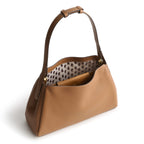 Frazier Shoulder Bag Purse in Roasted Pecan