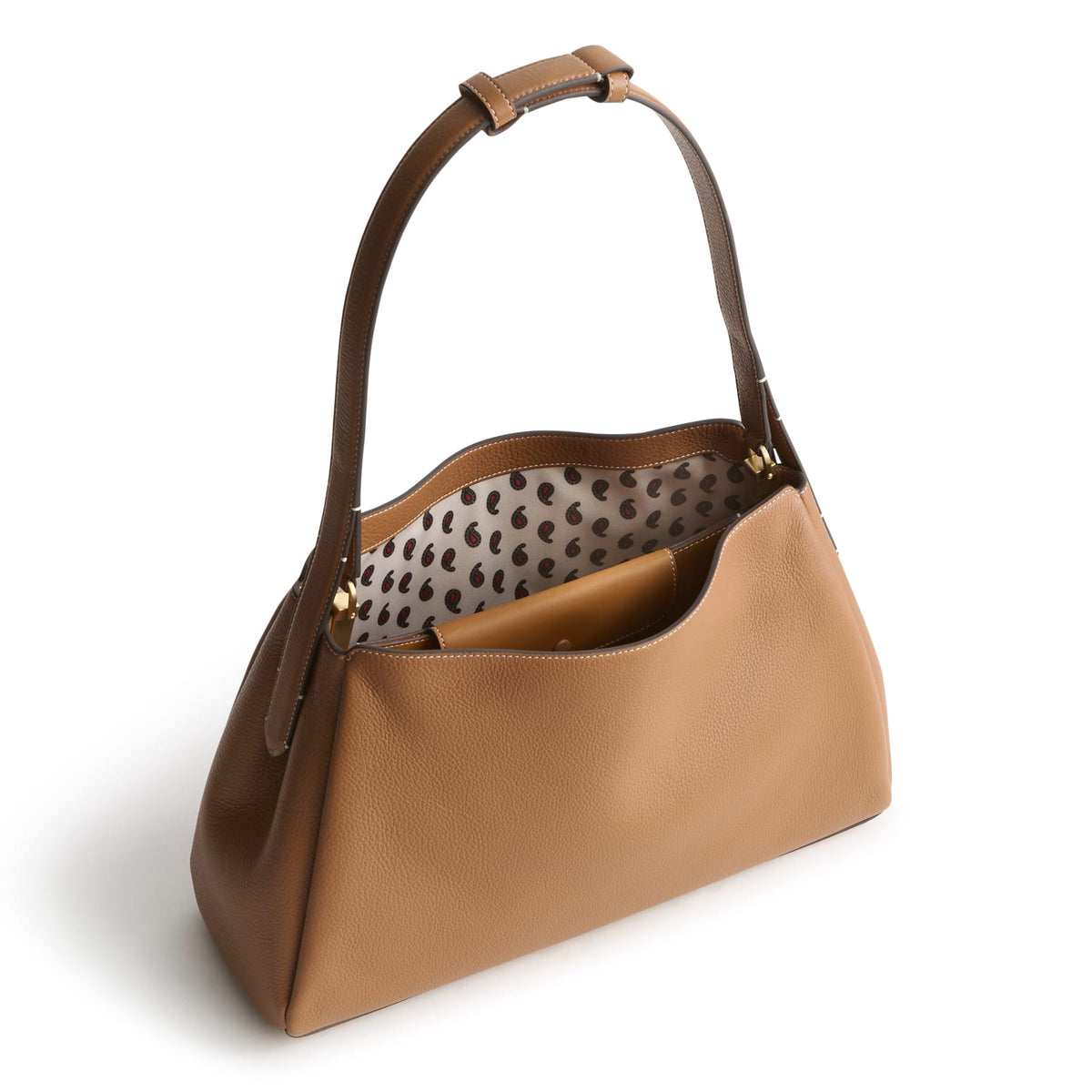 Frazier Shoulder Bag Purse in Roasted Pecan