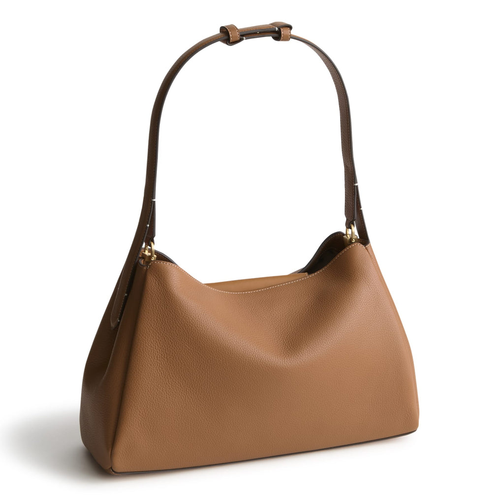 Frazier Shoulder Bag Purse in Roasted Pecan