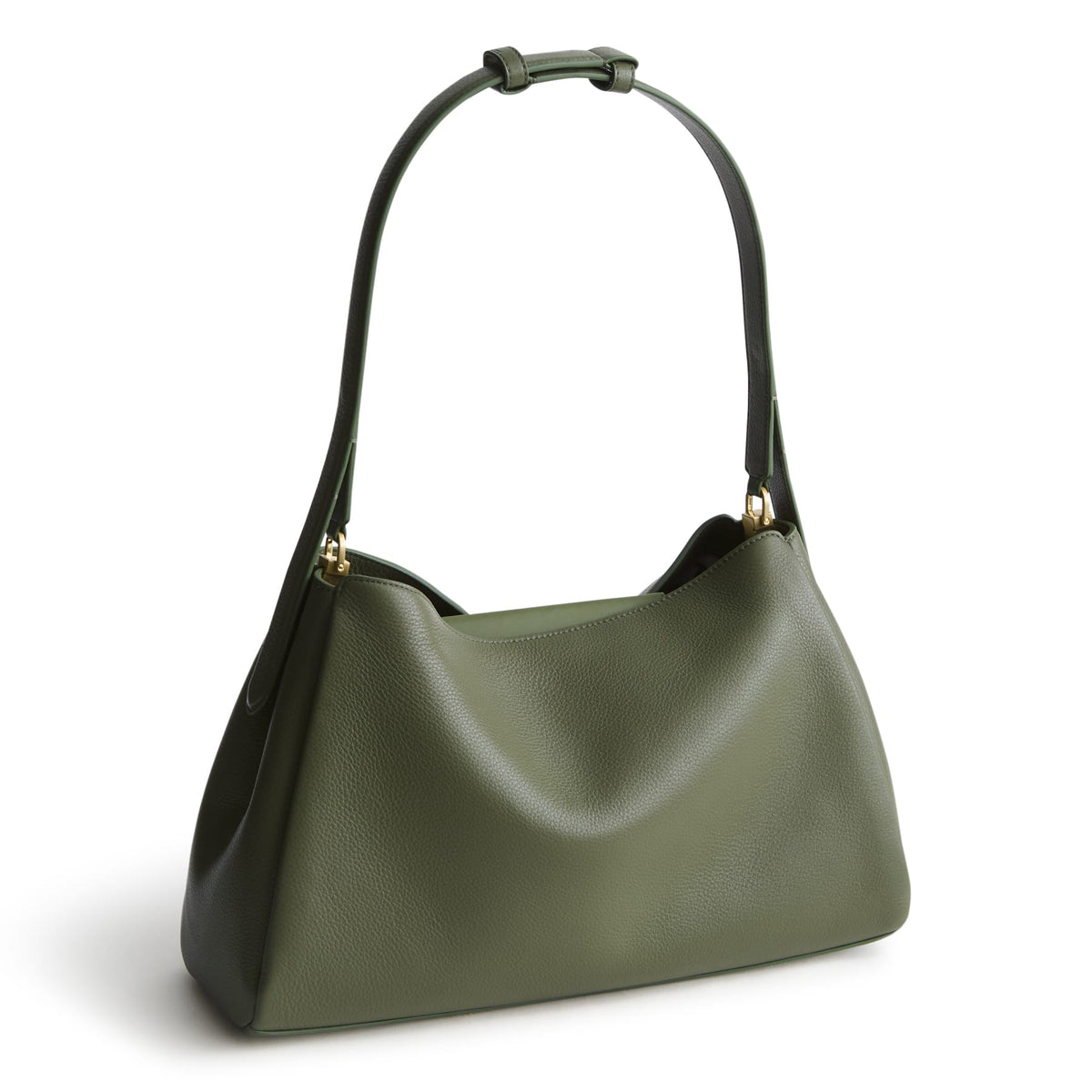 Frazier Shoulder Bag Purse in Bronze Green