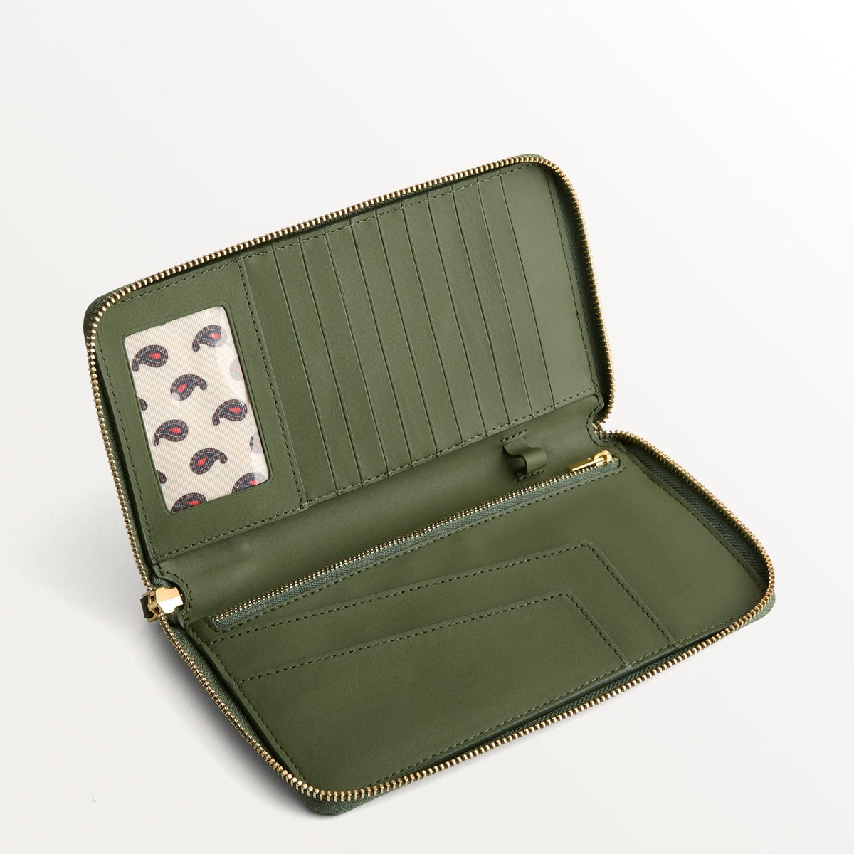Passport Travel Wallet in Bronze Green