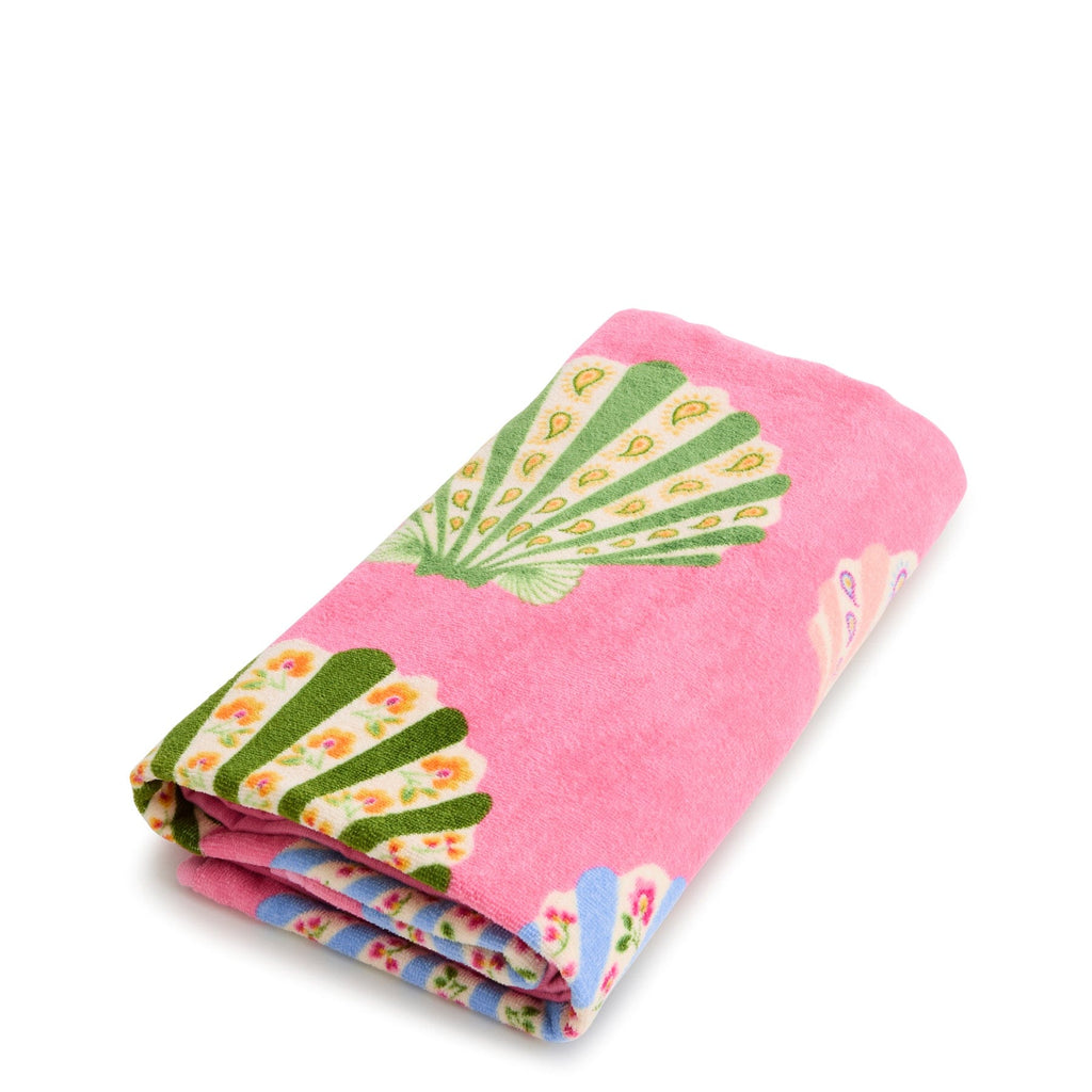 Beach Towel in Cottage Shells