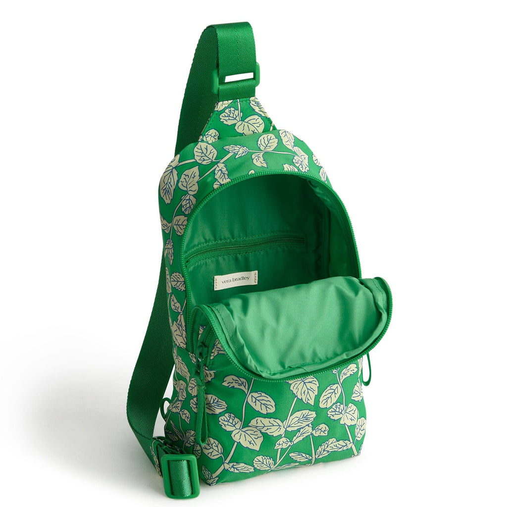 Lorman Sling Backpack in Mint Mojito