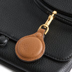Vera Bradley Bag Charm for AirTag in Roasted Pecan
