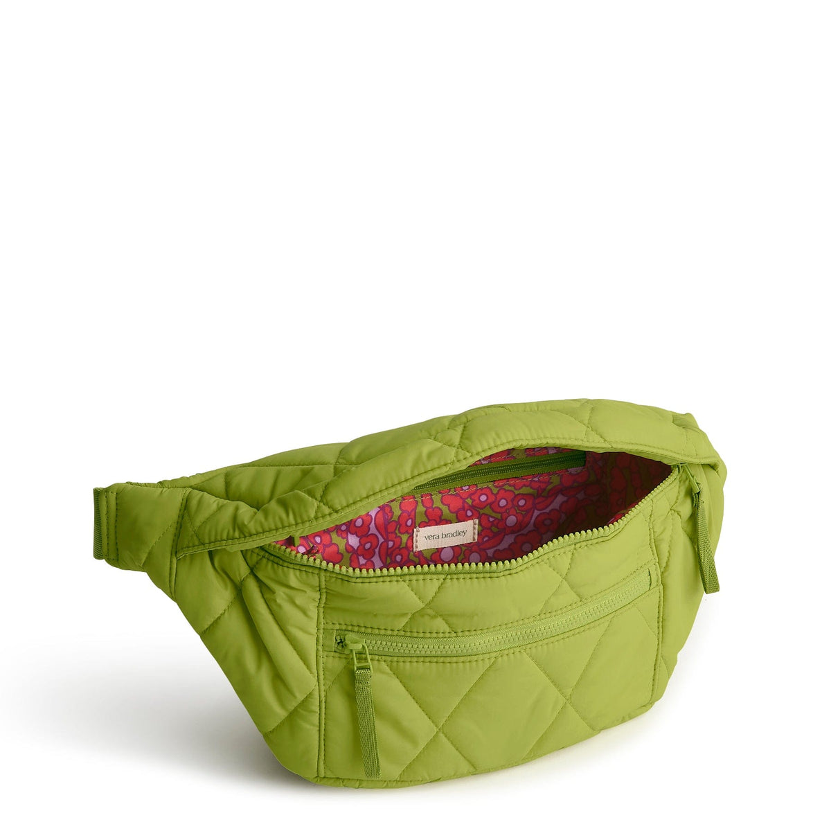 Portnoy Belt Bag with Long Strap in Spinach Green