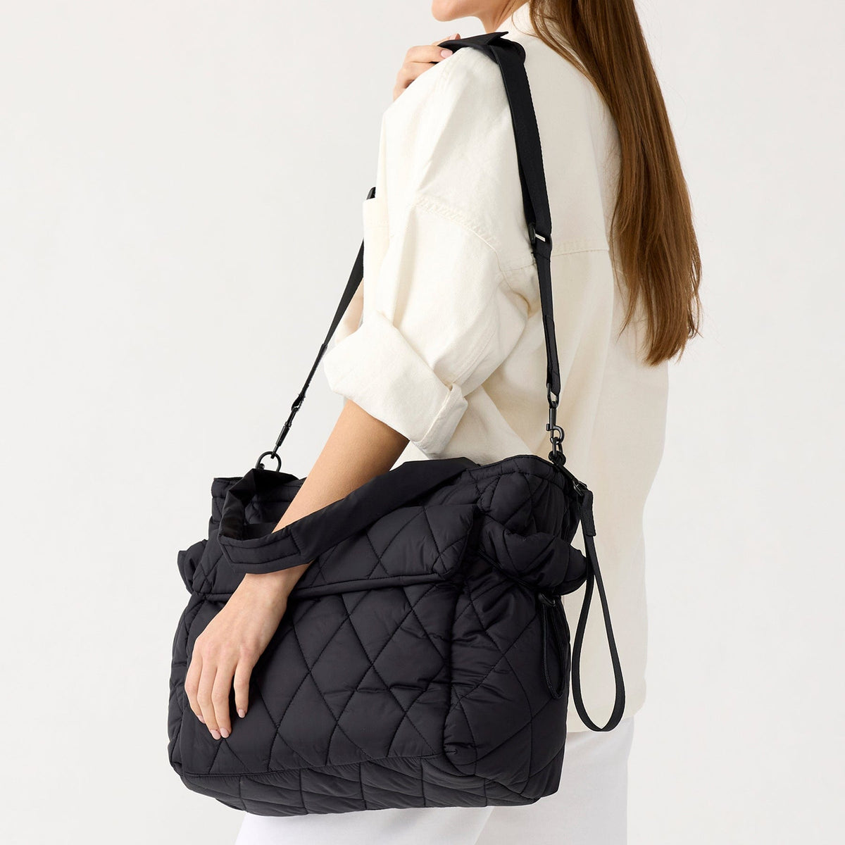 Welland Diaper Bag Tote in Moonless Night