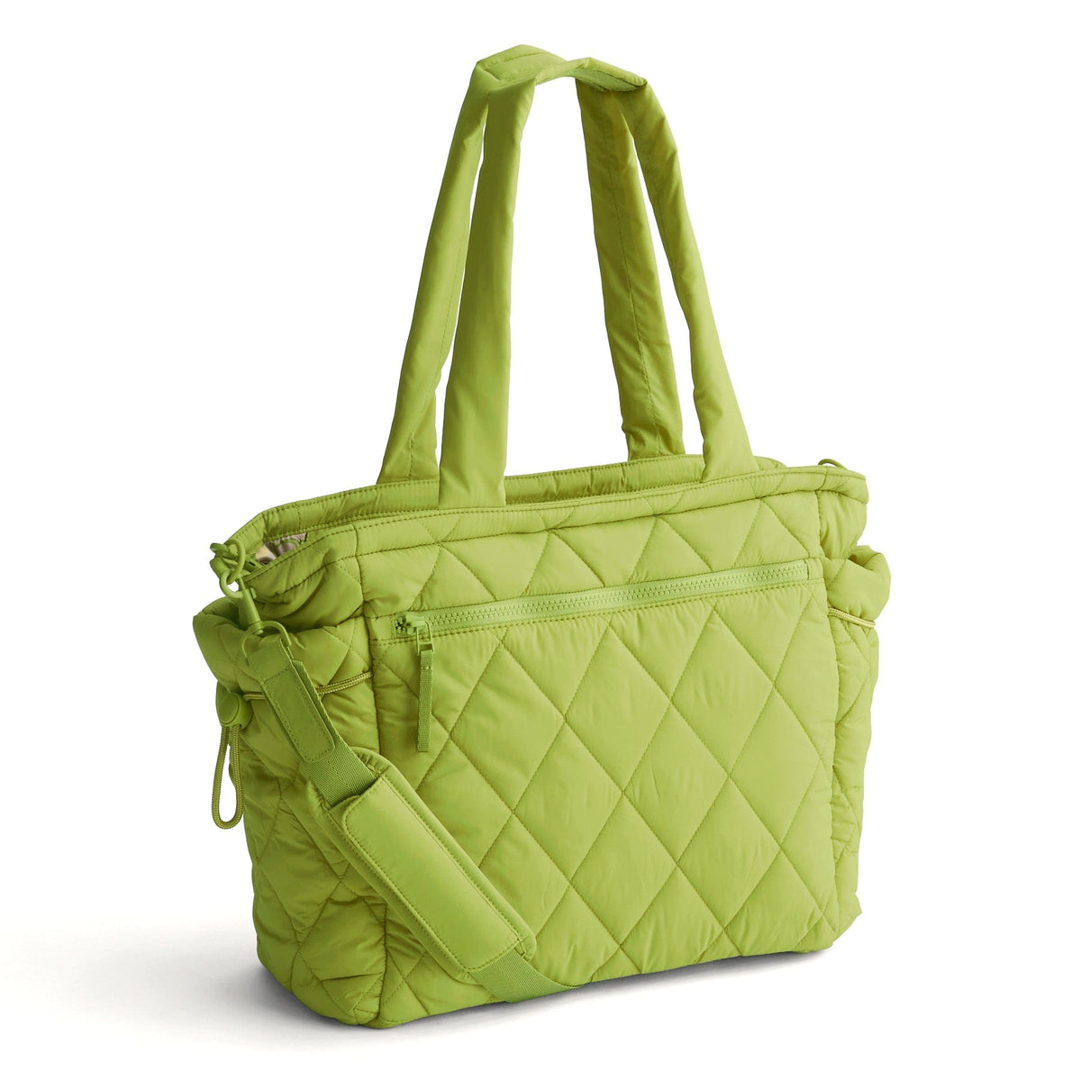Welland Diaper Bag Tote in Spinach Green