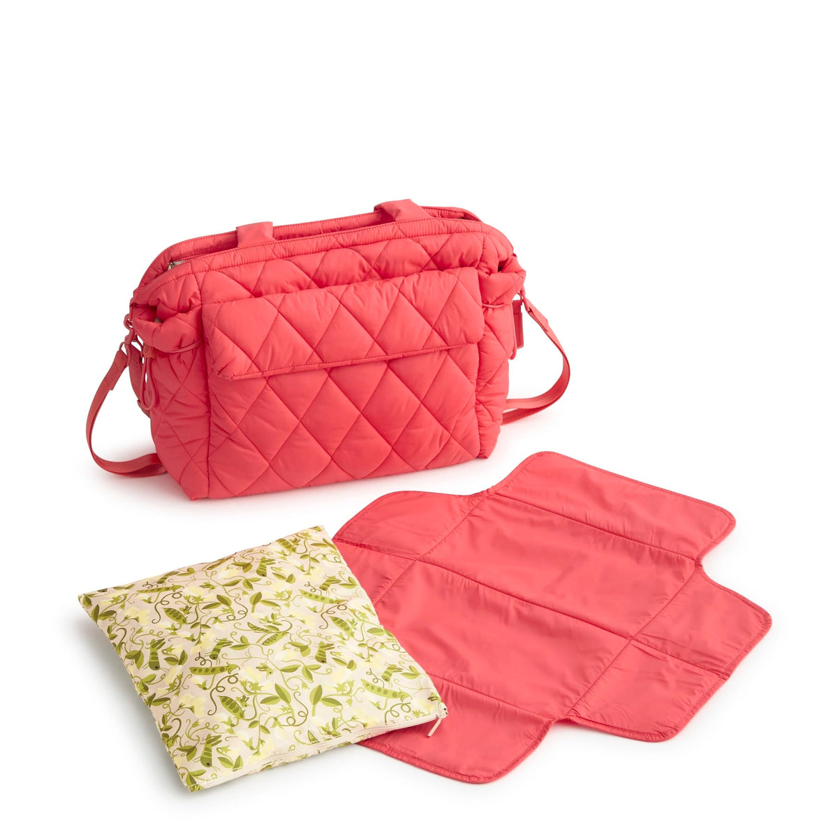 Welland Diaper Bag Tote in Cayenne