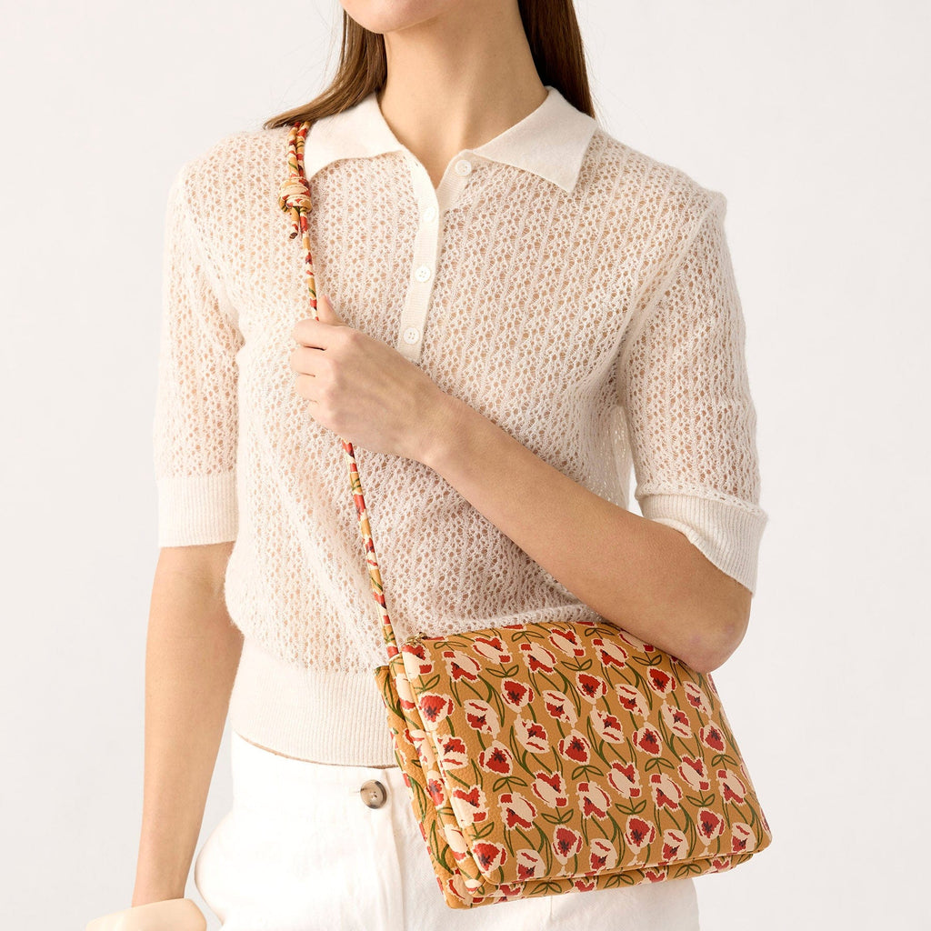 Foxbury Crossbody in Curly Tulips