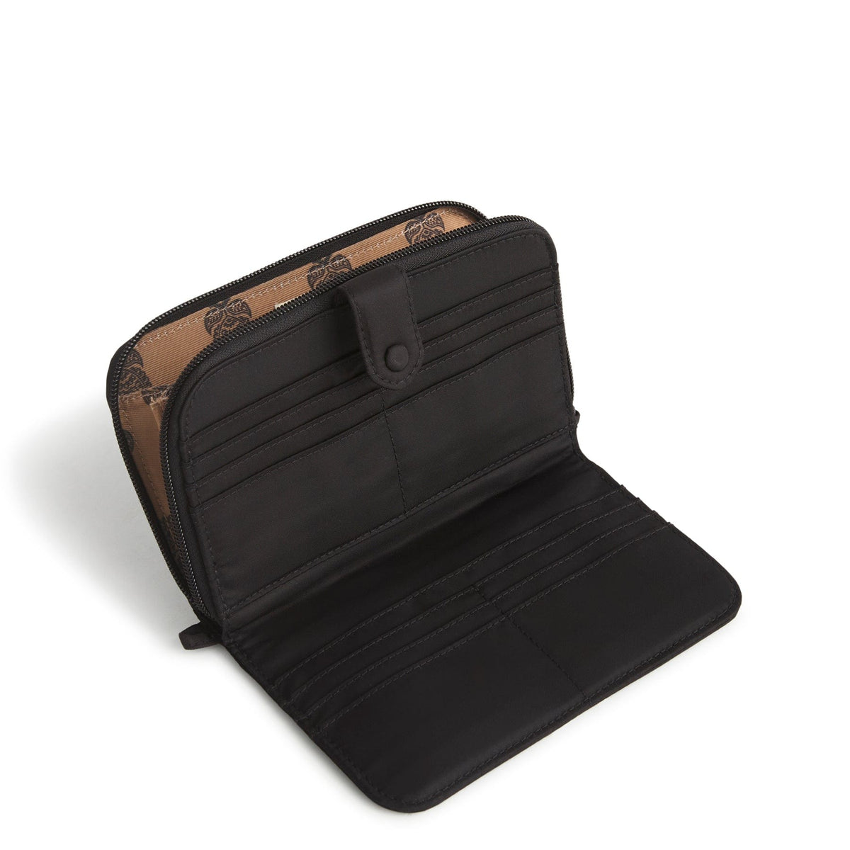 Large Tab Wallet Clutch in Moonless Night