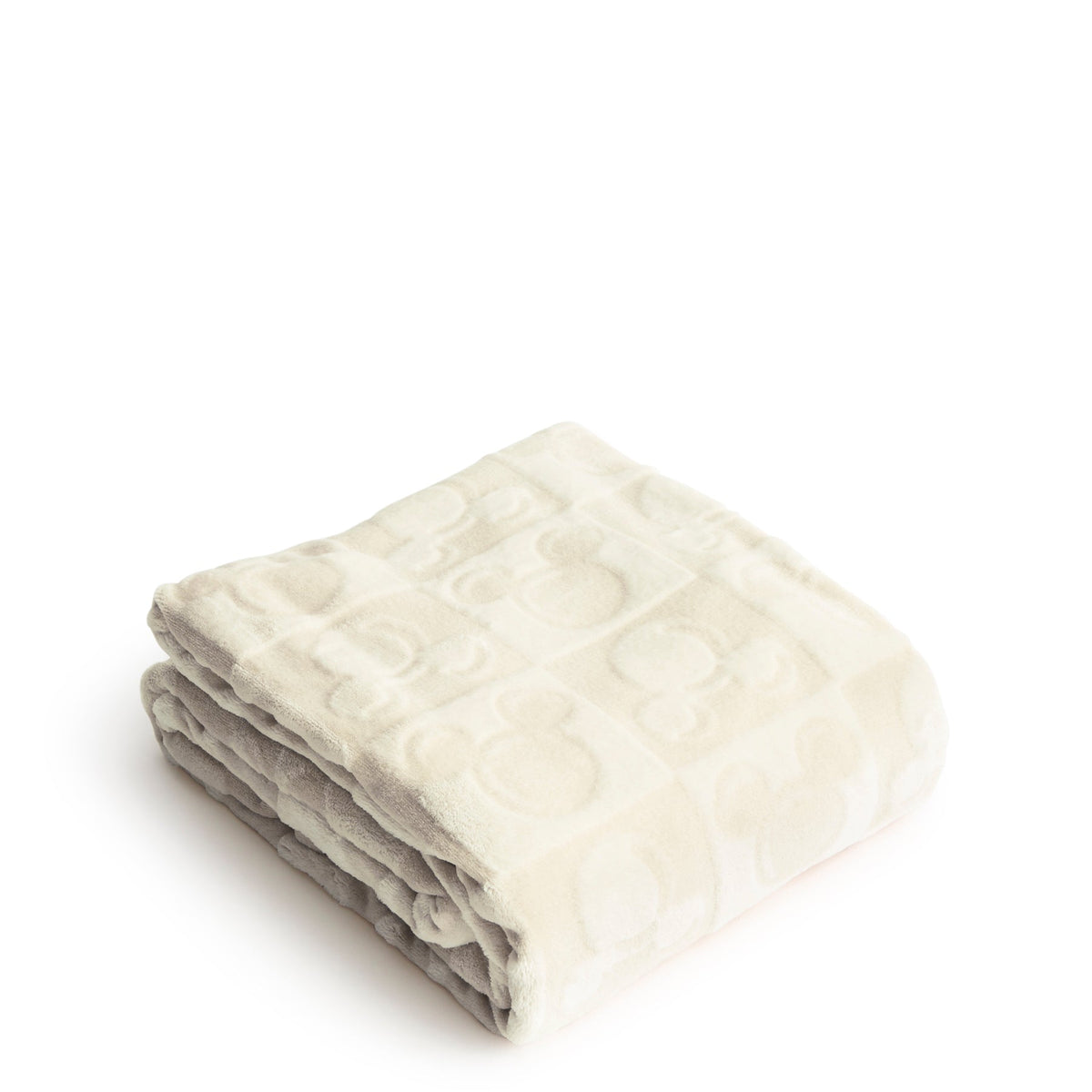 Disney Mickey Mouse Head Throw Blanket in Pumice Stone