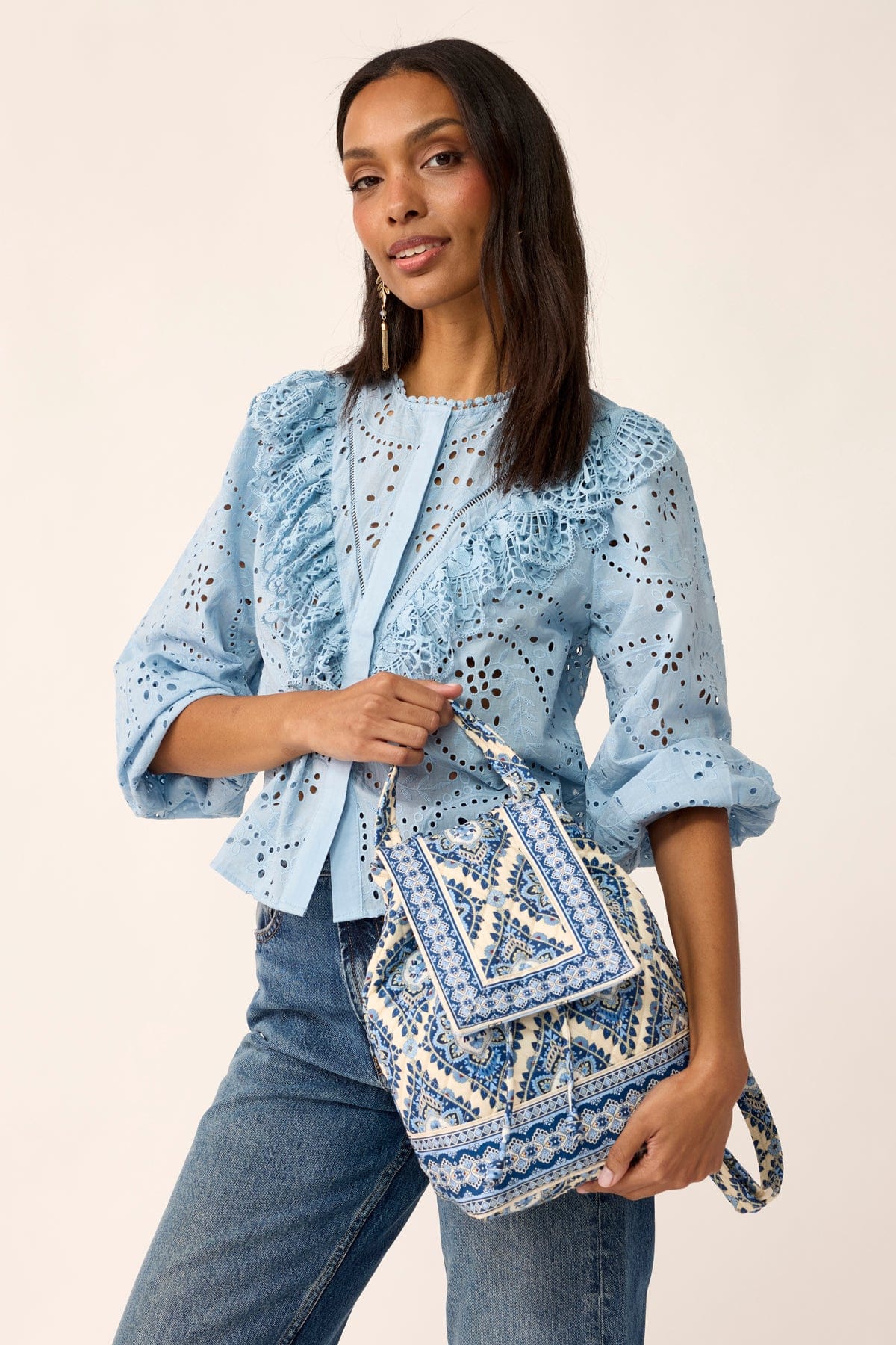Original Drawstring Backpack in Cambridge Blues