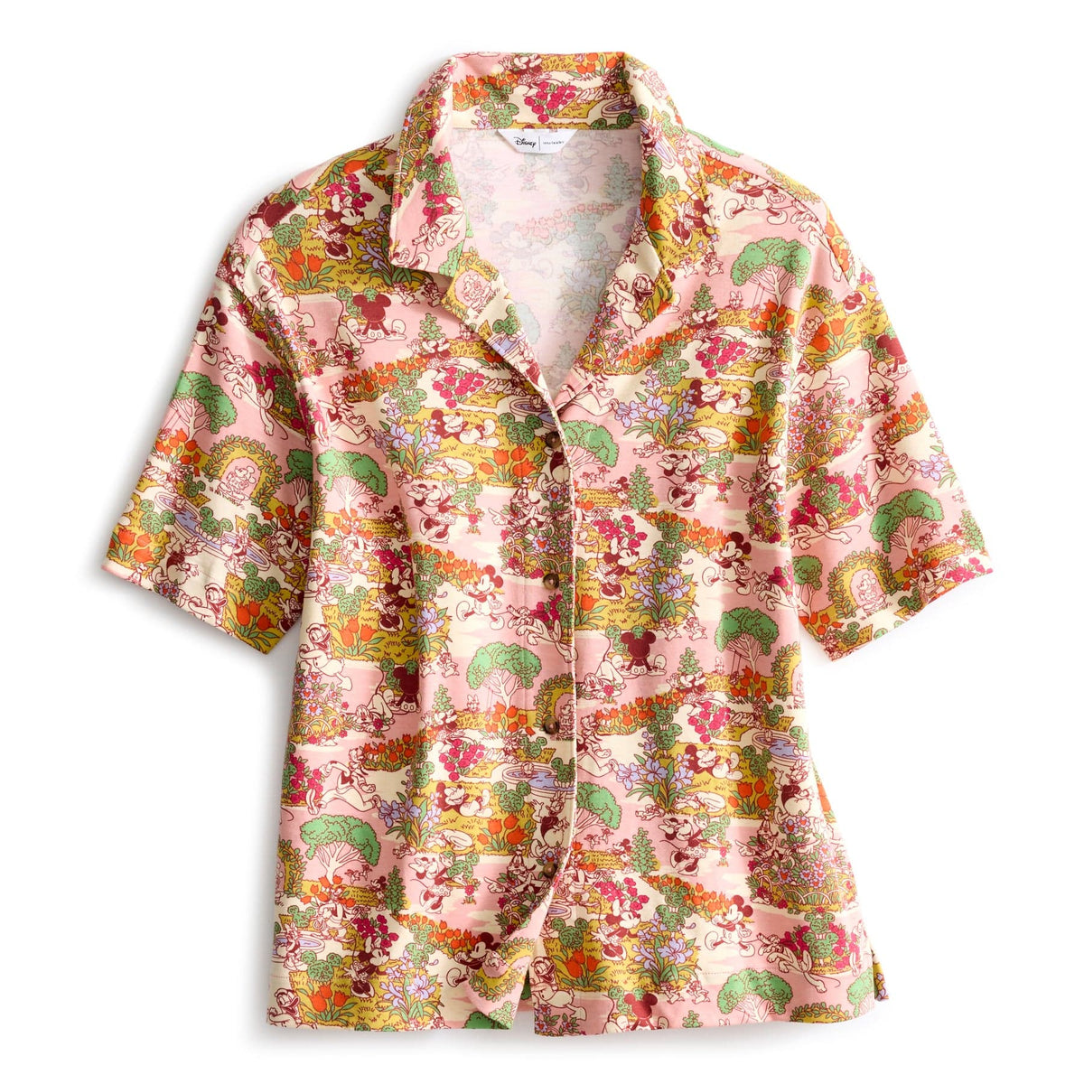 Disney Button-Down Pajama Set in Mickey's Promenade