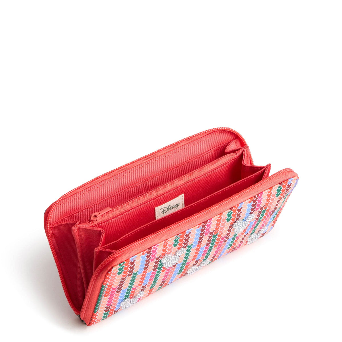 Disney Continental Wallet in Mickey Meadow Stripe