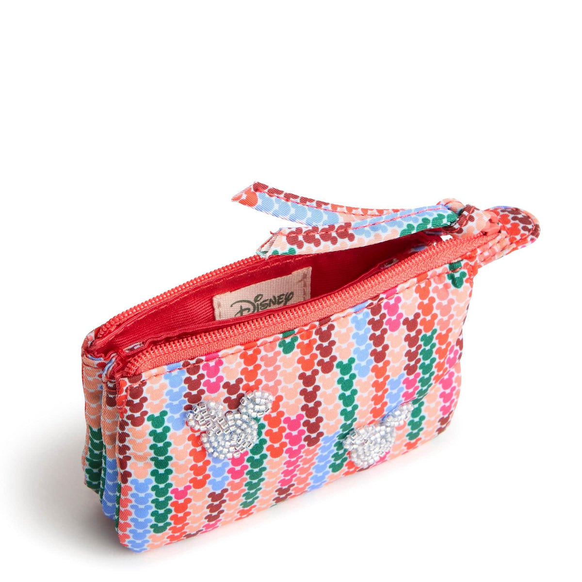 Disney Accordion Card Case in Mickey Meadow Stripe