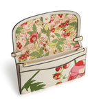 Wildwood Wallet Crossbody Bag in Meadow Bouquet Cottage Cream