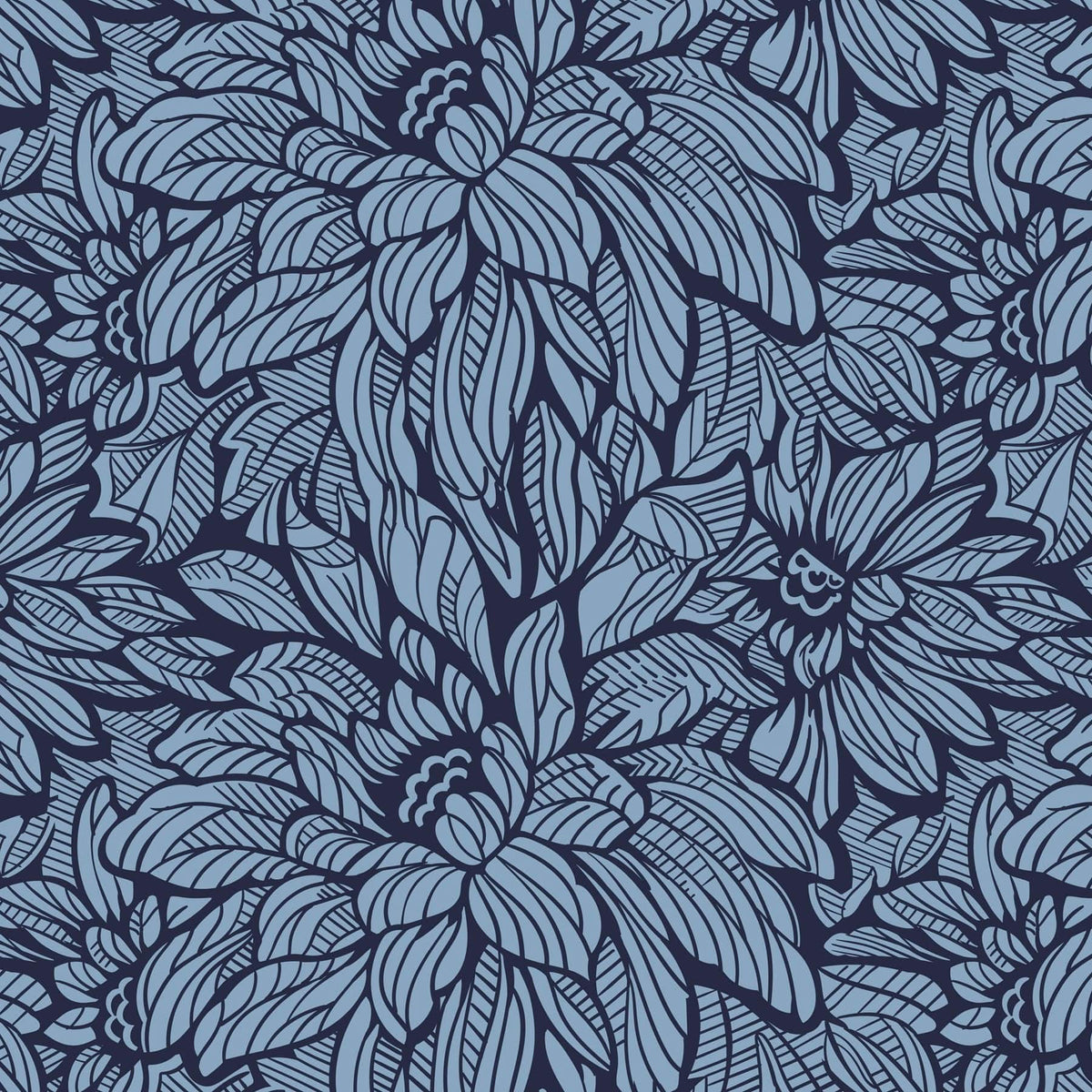 Tab Wallet in Dahlia Dreams