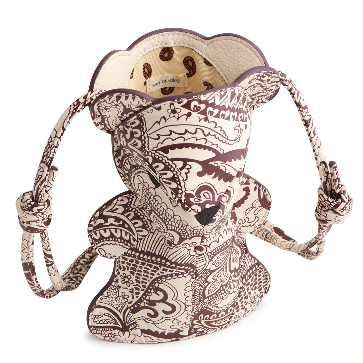 Classic Bear Crossbody in Eclectic Paisley Cottage Cream