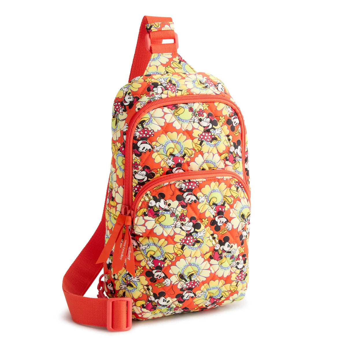 Disney Lorman Sling Backpack in Mickey and Minnie Petal Floral