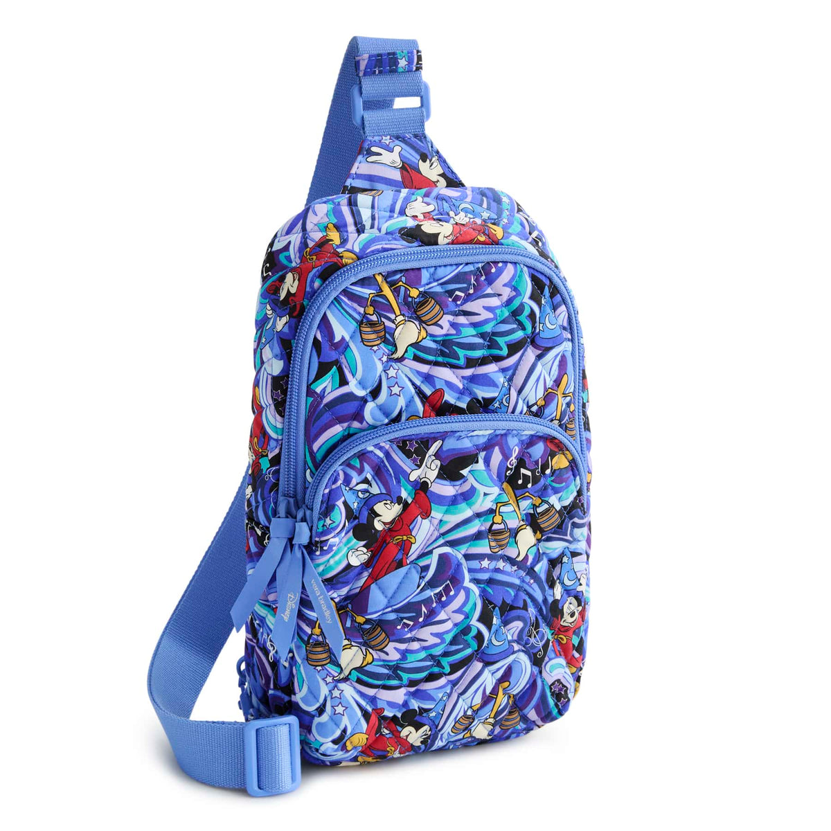 Disney Lorman Sling Backpack in Fantasia Swirls