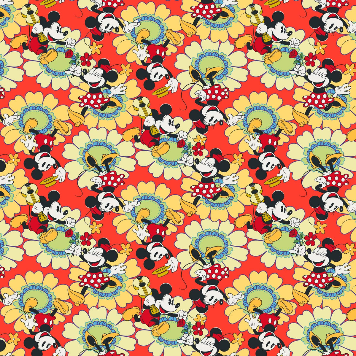 Disney Small Banbury Backpack in Mickey and Minnie Petal Floral