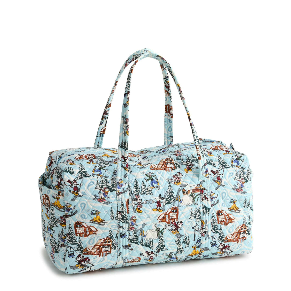Disney Large Original Duffel in Ski Weekend Mickey and Friends