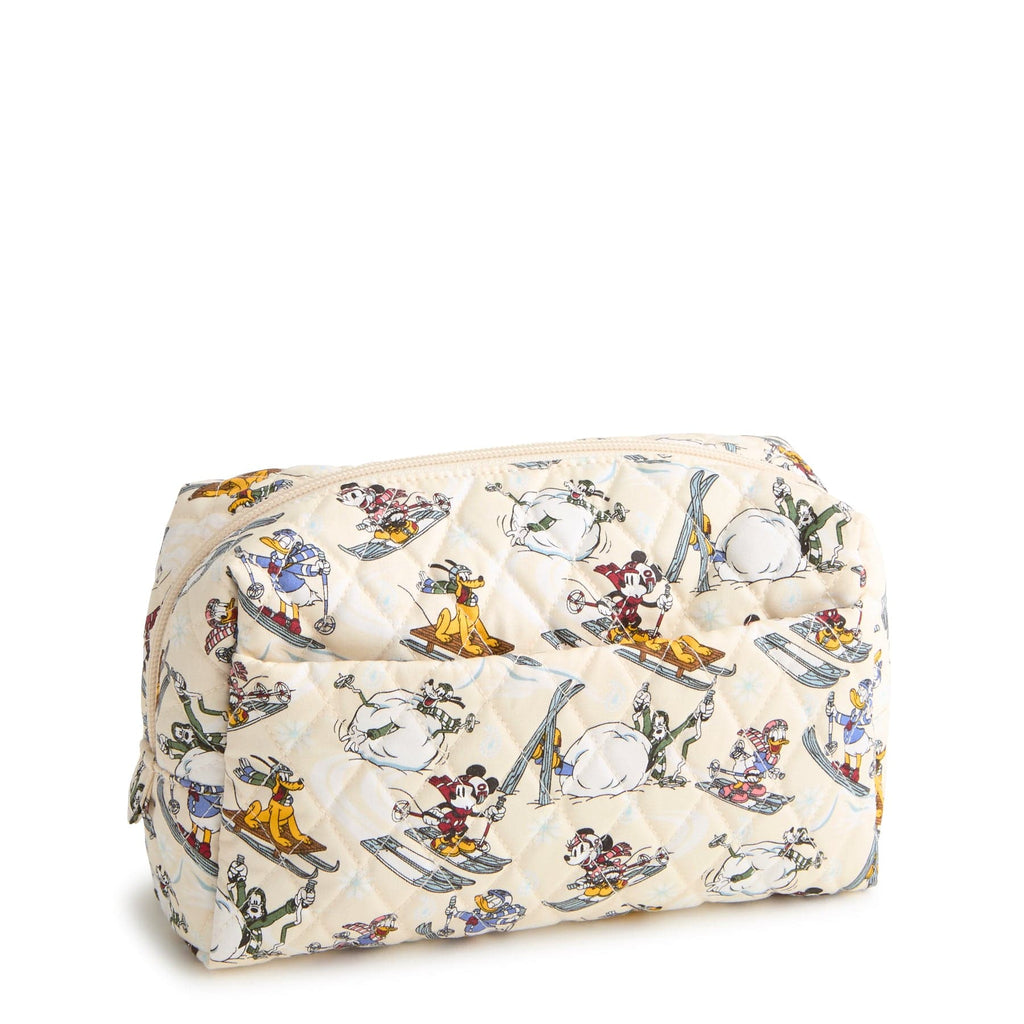 Disney Medium Cosmetic Bag in Downhill Skiing Mickey and Friends