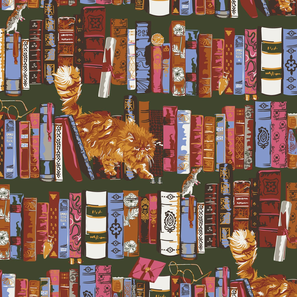 Harry Potter Mini Umbrella in Midnight at the Library