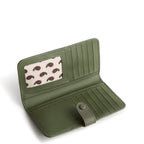 Tab Wallet in Bronze Green