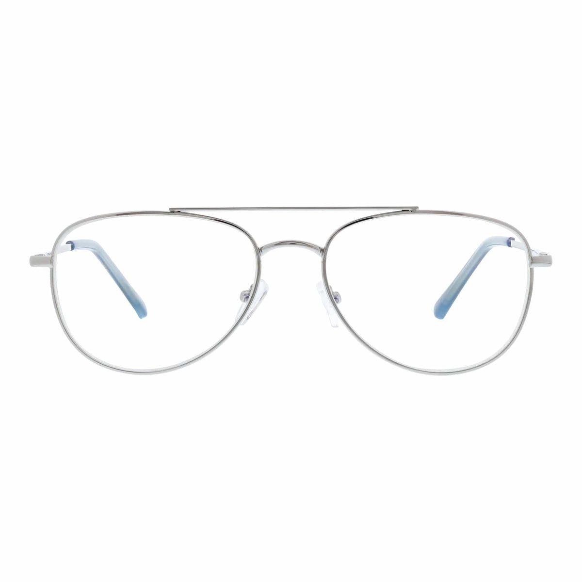 Edisto Blue Light Reader Glasses in Tiny Poppy Cerulean