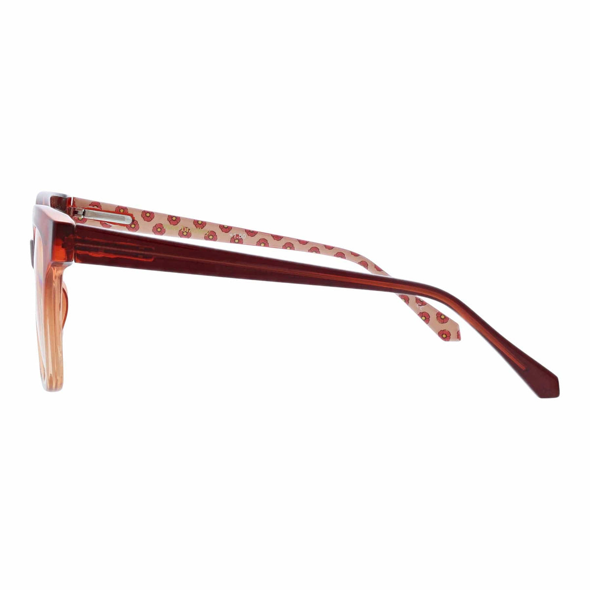 Poni Blue Light Reader Glasses in Tiny Poppy Ditsy