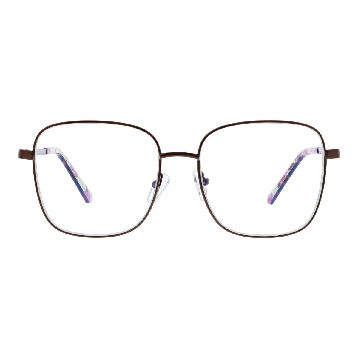Silvies Blue Light Reader Glasses in Stripey Buttons