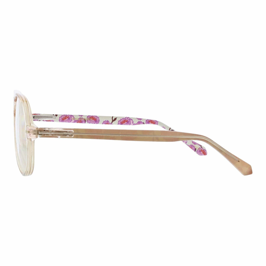 Tye Blue Light Reader Glasses in Stripey Buttons