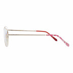Edisto Blue Light Reader Glasses in Flourishing Garden Silhouette