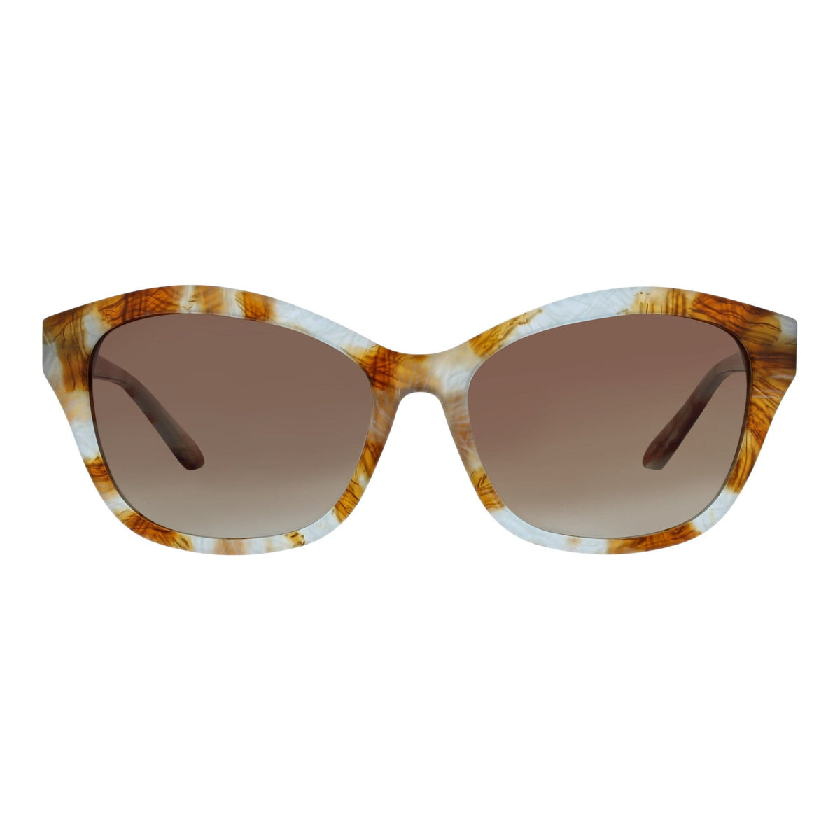 Dall Polarized Sunglasses in Blue Horn