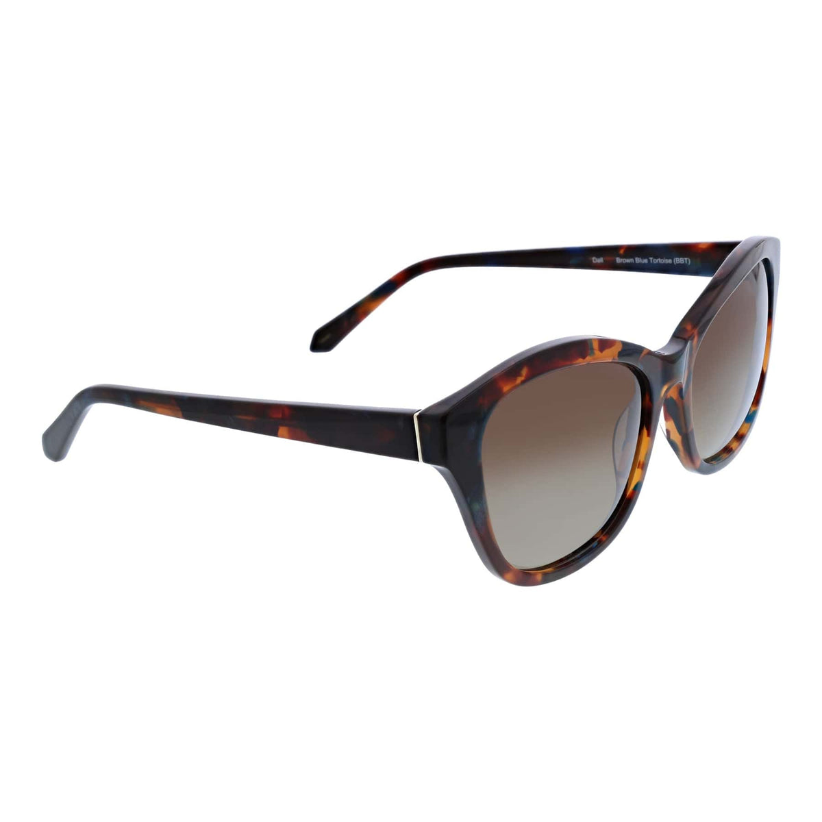 Dall Polarized Sunglasses in Brown Blue Tortoise