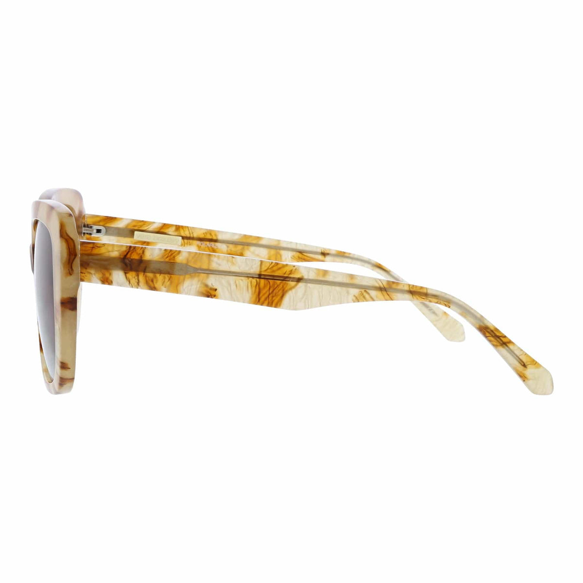 Kenai Polarized Sunglasses in Honey Horn