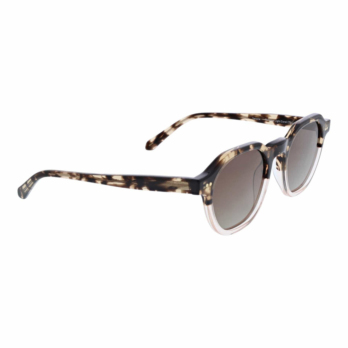 Tanana Polarized Sunglasses in Tortoise Light Coral