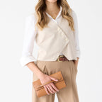Verbena Clutch in Roasted Pecan