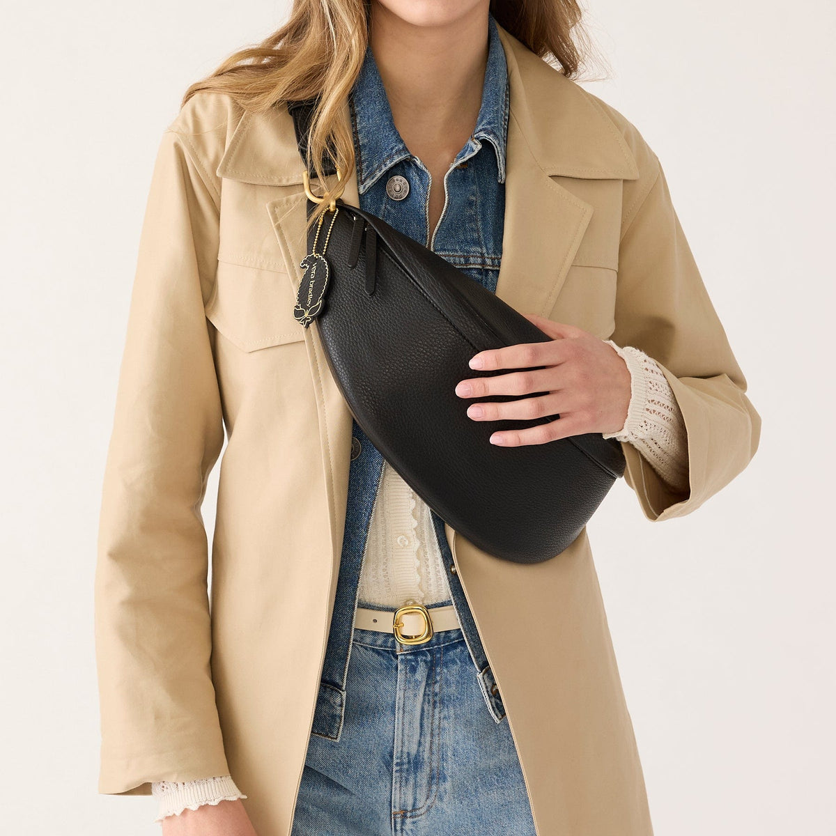 Tifton Circular Sling Bag in Moonless Night