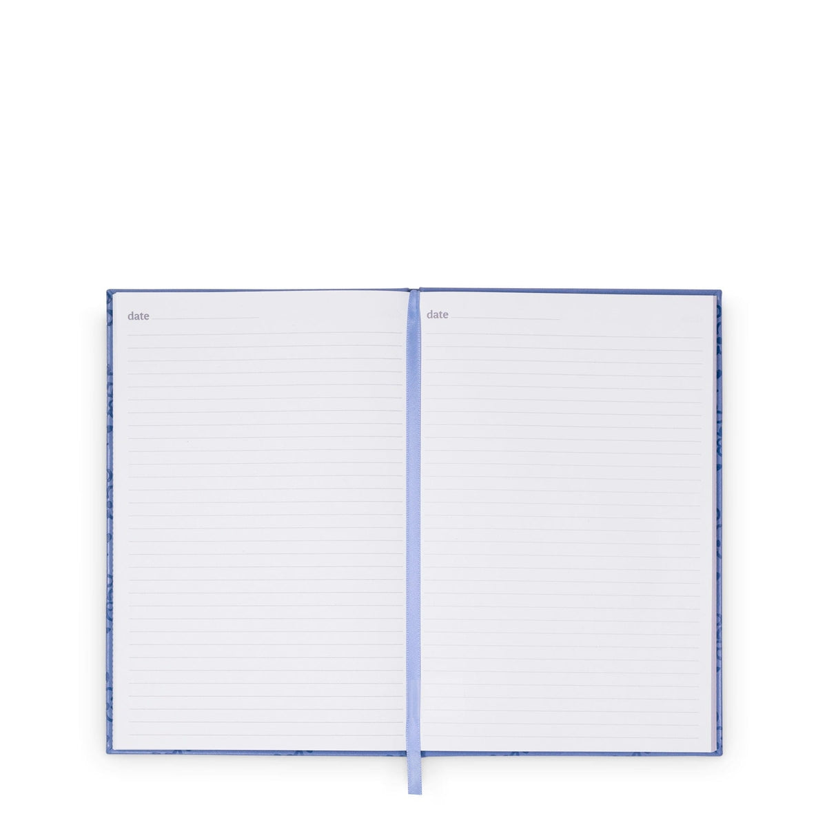 Faux Leather Embossed Journal in Rachel Ditsy Grapemist