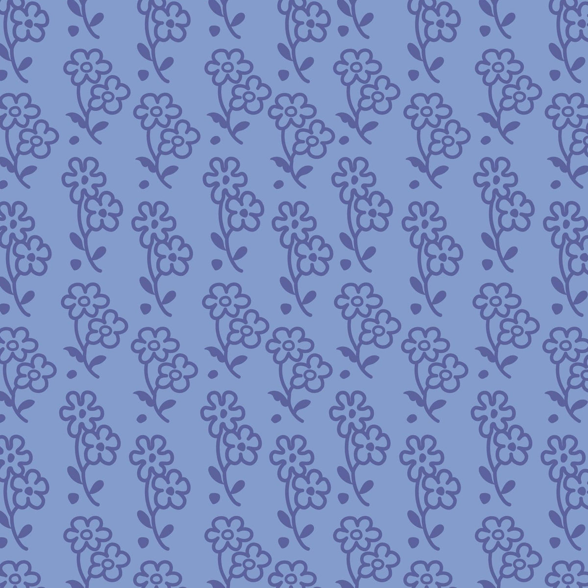 Faux Leather Embossed Journal in Rachel Ditsy Grapemist