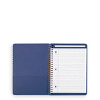 Small Spiral Notebook with Pockets in Cherry Picking