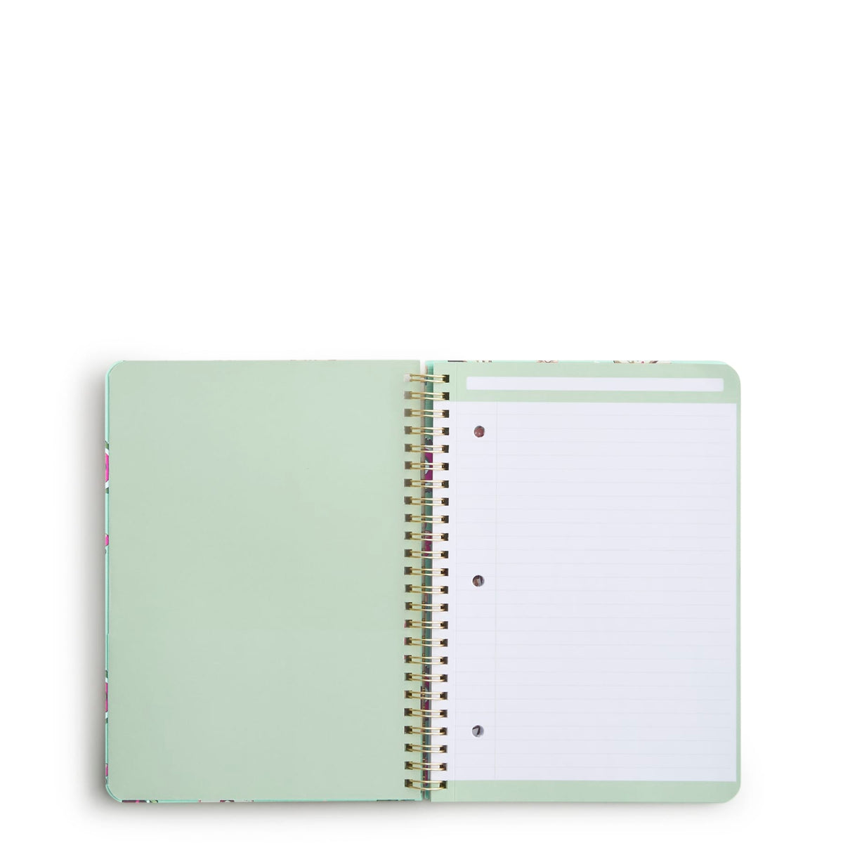 Small Spiral Notebook with Pockets in Cookie Swap