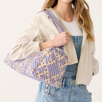 Small Original Duffel in Rachel Ditsy Patchwork