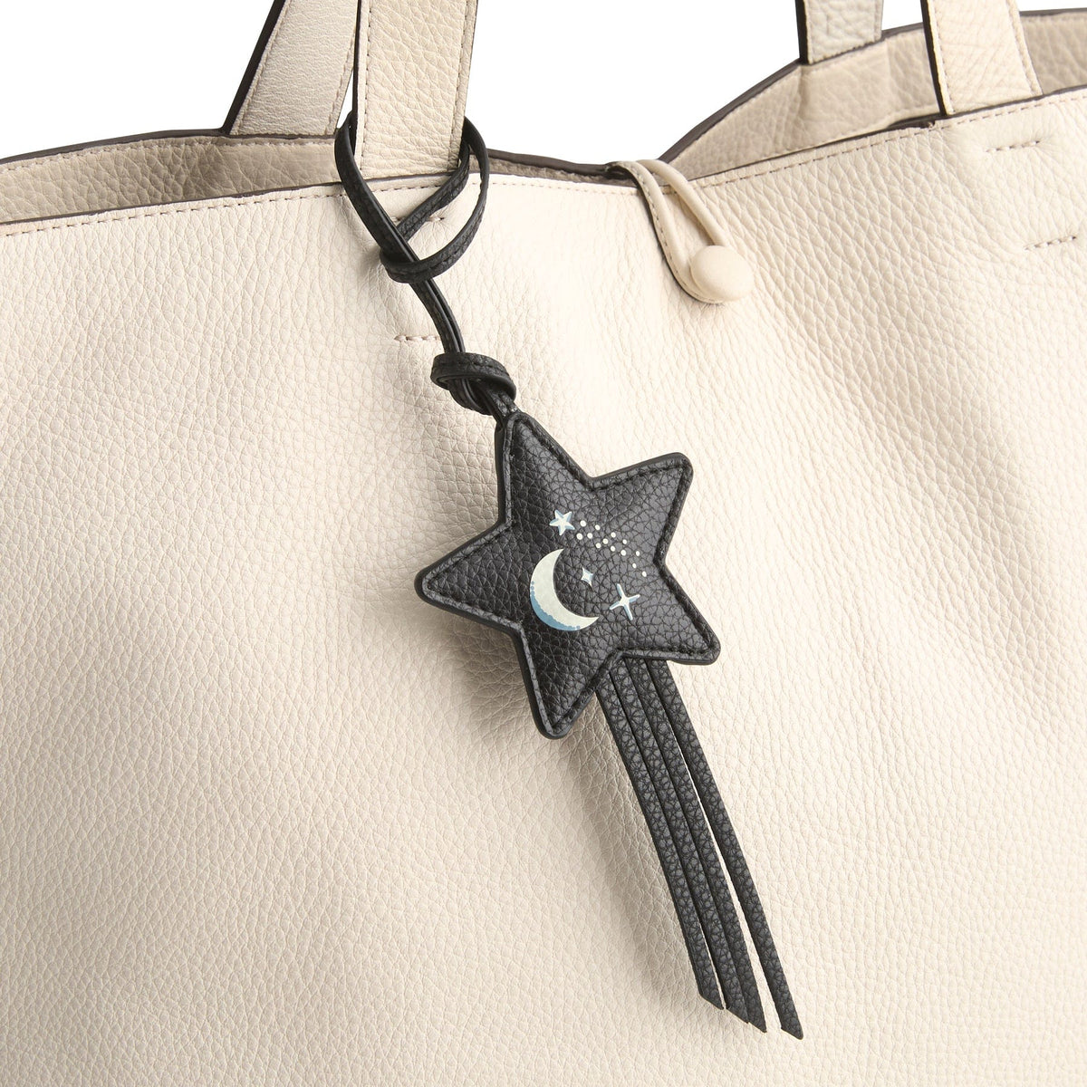 Shooting Star Bag Charm in Starry Moonless Night